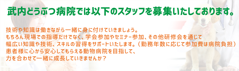 私たちと一緒に、これからの病院を作っていってくれる仲間を求めています。